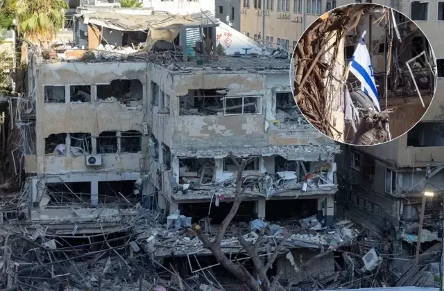 İran’ın vurduğu Tel Aviv’de büyük yıkım