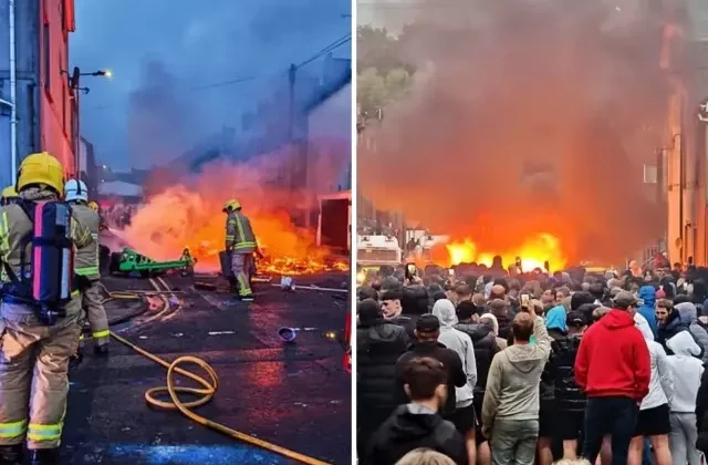 İrlanda’da küçük kıza cinsel saldırı iddiası sonrası sokalar karıştı