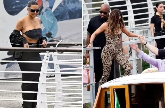 İş insanı Jeff Bezos’un masalsı düğünü başladı! Kardashianlar Venedik’i salladı