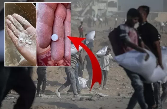 İsrail’den Gazzelilere ölüm tuzağı! Un çuvallarından uyuşturucu çıktı