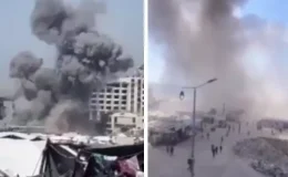 İsrail Gazze’de plajı bombaladı! 21 ölü