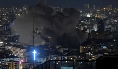 İsrail, Lübnan’ın başkenti Beyrut’un güneyine hava saldırıları düzenledi