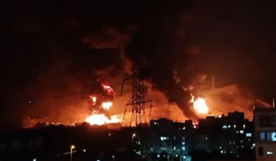 İsrail, Tahran’da petrol deposunu vurdu