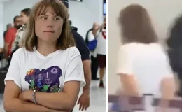 İsrail’in sınır dışı ettiği Greta Thunberg, Paris’e ters kelepçeli geldi
