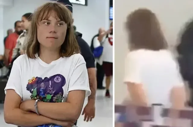 İsrail’in sınır dışı ettiği Greta Thunberg, Paris’e ters kelepçeli geldi