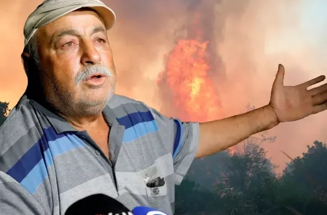 İzmir’deki orman yangını haberlerini izlerken alevleri kapısında buldu