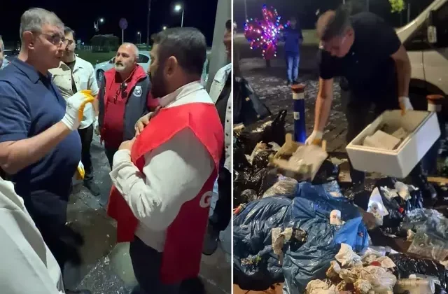 İzmir’de grev krizi büyüyor! Çöpleri başkan topladı, işçilerle karşı karşıya geldi