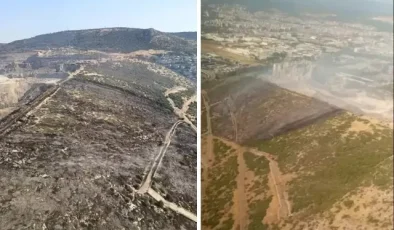 İzmir’de korkutan orman yangını!