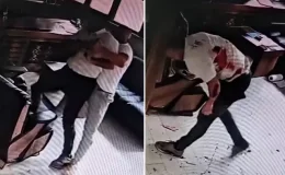 Kalfa, yanında çalıştığı müteahhidi böyle öldürdü! Dehşet anları kamerada