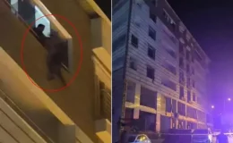 Kaza yaptıktan sonra babasına kızıp 6. kata çıktı
