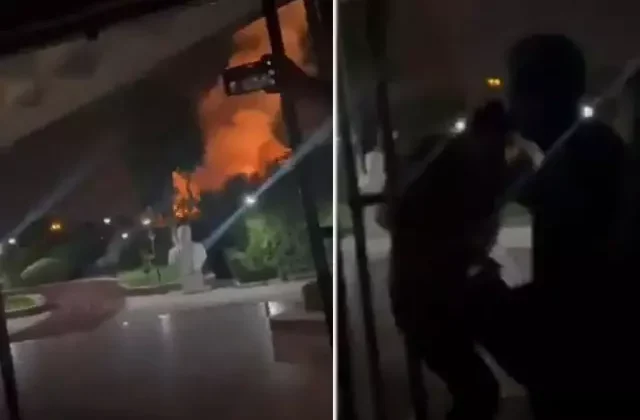 Korku dolu anlar! Türk sporcular savaşın ortasında kaldı