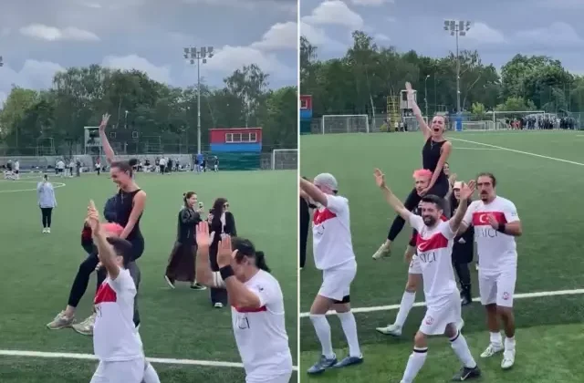Kubilay Aka Moskova’da galip geldi! Zaferi sevgilisini omzuna alarak kutladı