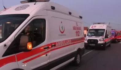 Kütahya’da trafik kazası! 1 kişi hayatını kaybetti, 3 kişi yaralandı