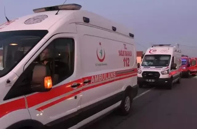 Kütahya’da trafik kazası! 1 kişi hayatını kaybetti, 3 kişi yaralandı