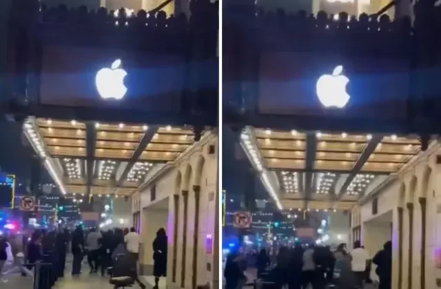 Los Angeles’ta Apple mağazası göstericiler tarafından yağmalandı