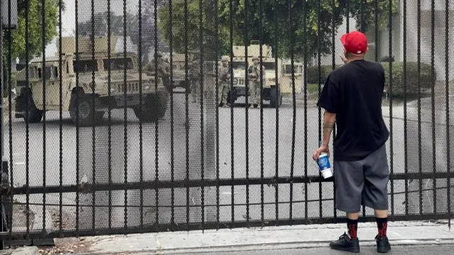 Los Angeles’taki eylemlerin merkez üssü Paramount sakinleri konuştu
