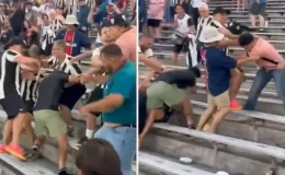 Maçtan saatler sonra ortaya çıkan görüntü! Öldüresiye dövdüler