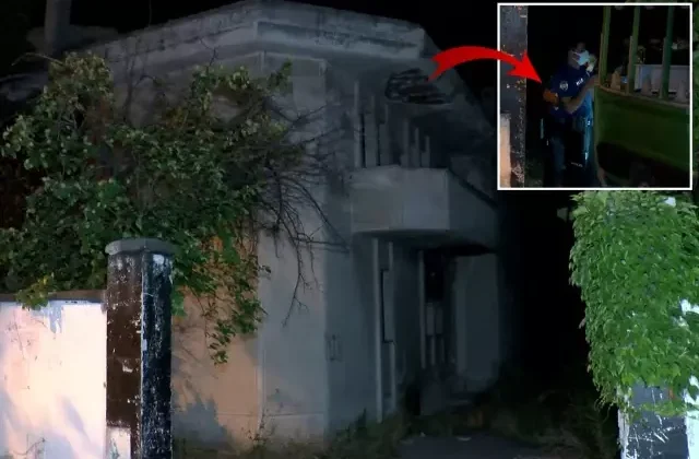 Manzara izlemek için girdikleri metruk villada erkek cesediyle karşılaştılar