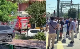 Marmaray’da intihar! Bir anda kendini raylara bıraktı