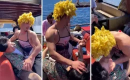 Marmaris’ten mide bulandıran görüntüler