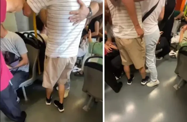 Metroda evli kadına ‘süslenmiş gelmiş’ deyince ortalık karıştı