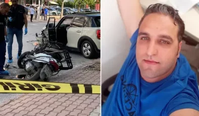Motosikletli kurye korkunç kazada can verdi
