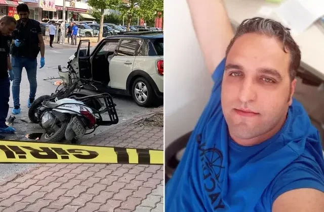 Motosikletli kurye korkunç kazada can verdi