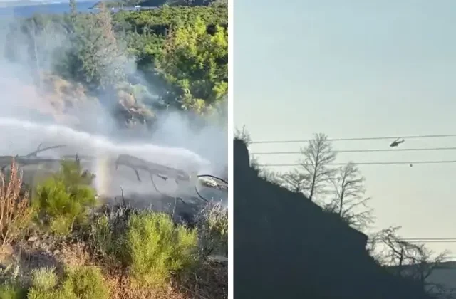 Muğla’da iki orman yangını birden çıktı