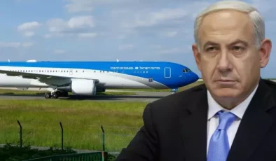 Netanyahu’nun uçağı Yunanistan’da görüntülendi