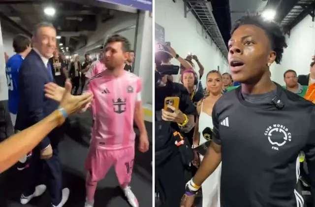 Neye uğradığını şaşırdı! Ronaldo hayranı IShowSpeed’e Messi şoku