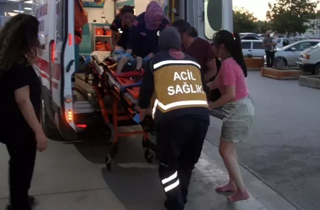 Otelin 3. katından düşen bebek yaralandı