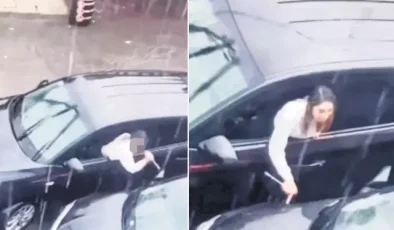 Oyuncu Ceren Bıyıklı gece yarısı ortalığı birbirine kattı!