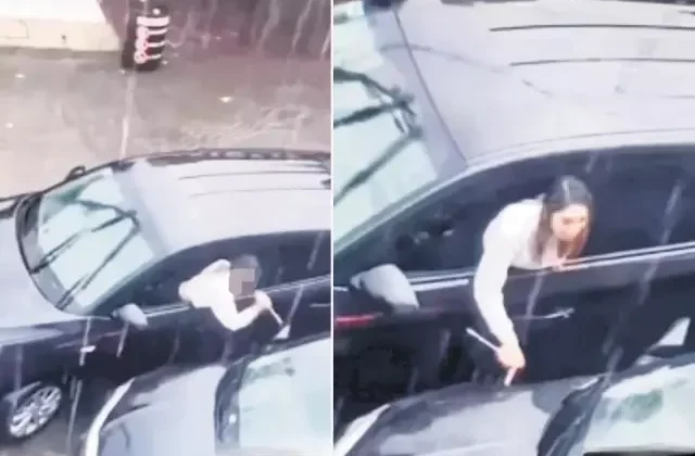 Oyuncu Ceren Bıyıklı gece yarısı ortalığı birbirine kattı!