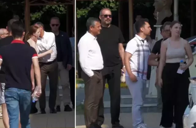Özgür Özel sözünü tuttu! Ferdi Zeyrek’in kızını üniversite sınavına götürdü