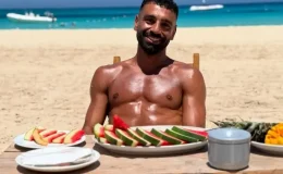 Padişah gibi! Tatilini Bodrum’da yapan Salah’a yapılan özel hizmetler yok artık dedirtti