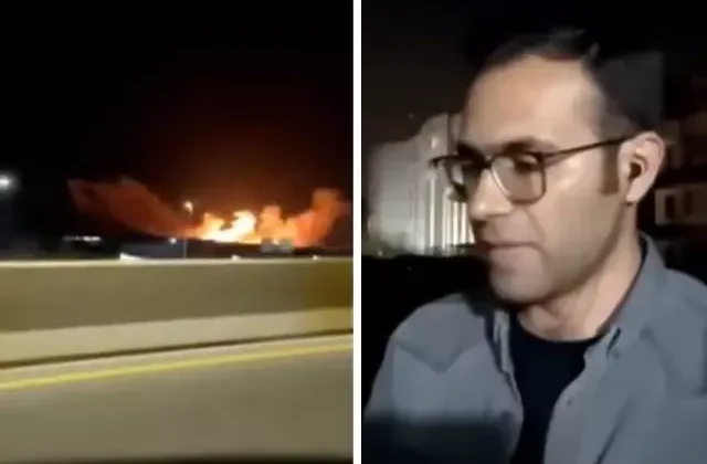 Patlama seslerinin arasında anlattı! İşte Tahran’da son durum