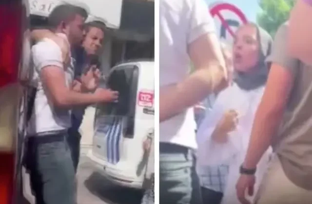 Pazarcıdan tartıştığı kadına yumruk