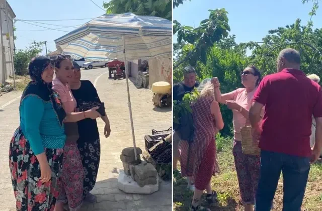 Perihan Savaş’tan yıllar sonra gelen sürpriz! Bahçeye girdi, kirazları dalından yedi