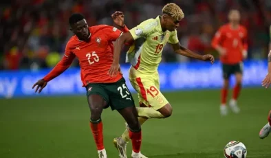 Portekiz-İspanya finalinde acı haber! Tribünden düşen 1 taraftar hayatını kaybetti
