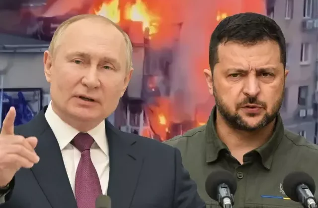 Rusya, Kiev’e savaşın başından bu yana en büyük saldırılardan birini gerçekleştirdi