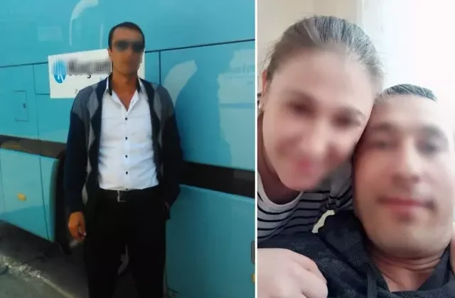 Sabah çiçek aldığı eşini öğlen silahla vurdu