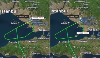 Sabiha Gökçen Havalimanı’nda sürpriz misafir! Uçak pisti pas geçti