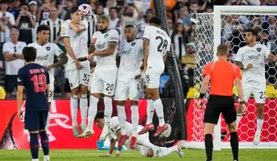 Şampiyonlar Ligi şampiyonu PSG’ye soğuk duş