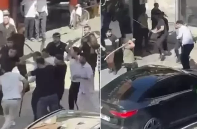 Şırnak’ta meydan savaşı gibi kavga! Polis biber gazıyla müdahale etti
