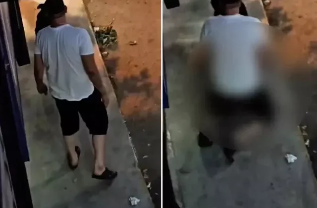 Sokak ortasında köpeğe tecavüz! Mide bulandıran anlar vatandaş kamerasında