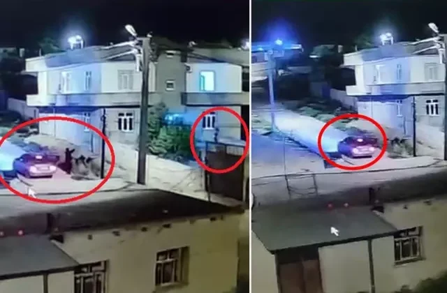 Arabayla gelip, bahçedeki kadına kurşun yağdırdılar