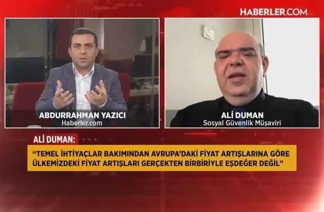Sosyal Güvenlik Müşaviri Ali Duman, asgari ücretteki riske dikkat çekti
