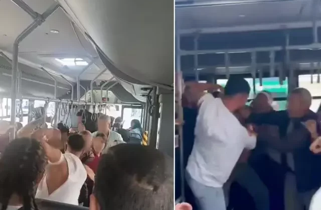 Taciz iddiası otobüsü karıştırdı