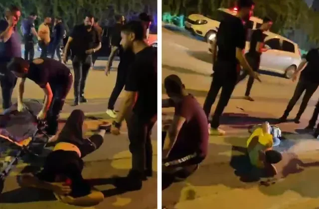 Tanımadıkları kişiler tarafından sokakta tabancayla ayaklarından vuruldular