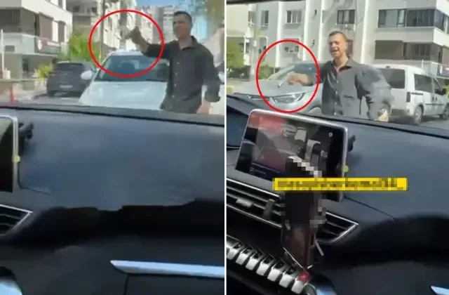 Tartıştığı kadın sürücülere silah çekti: İnin lan aşağıya
